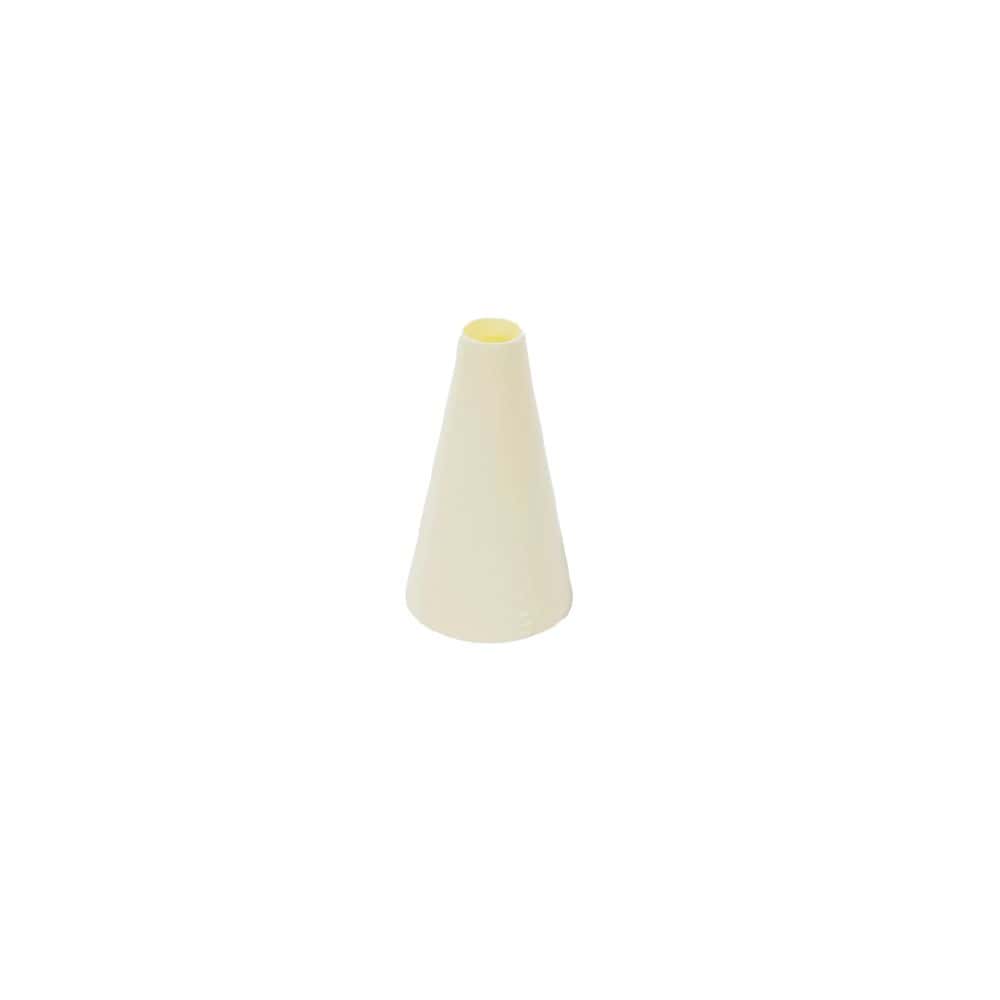 Piping Nozzle Size #7 33mmx60mm Plain PP Kookie - Ivory