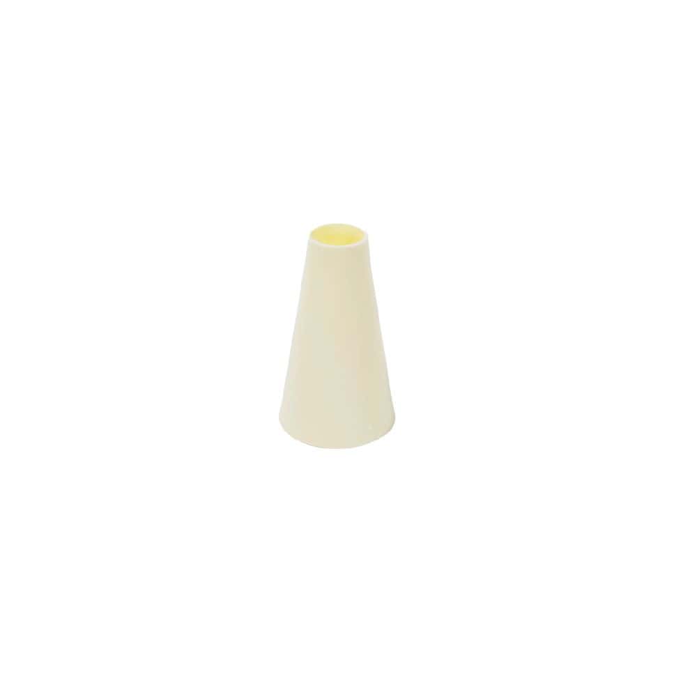 Piping Nozzle Size #13 33mmx60mm Plain PP Kookie - Ivory