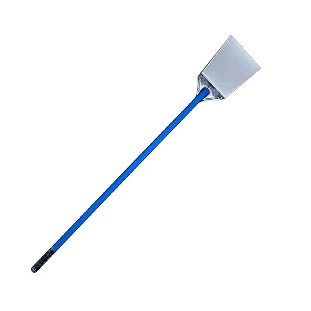 Ash Shovel with 320x220mm Rectangular Plain Head S/S & 1200mm Aluminium Handle Amore