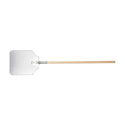 Pizza Peel with 300x300mm Square Head Aluminium and 1000mm Wood Handle Chef Inox