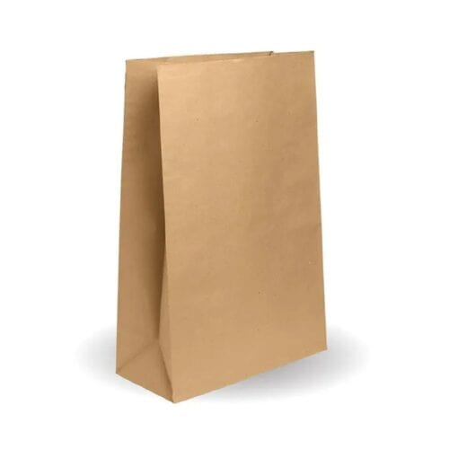 Kraft Paper Bag No.25 355x165x540mm Self-Opening Sack (SOS)