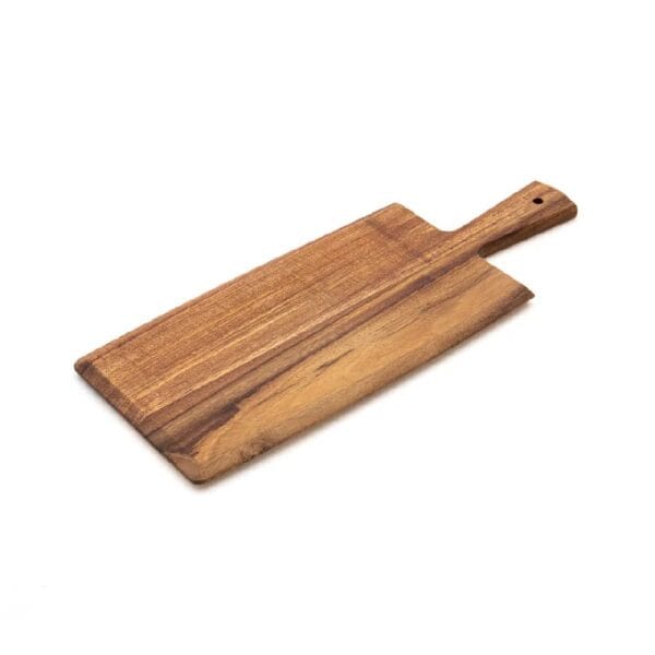 KH03506 Acacia Paddle Serving Board 300x200x15mm w/ Handle HandKraft