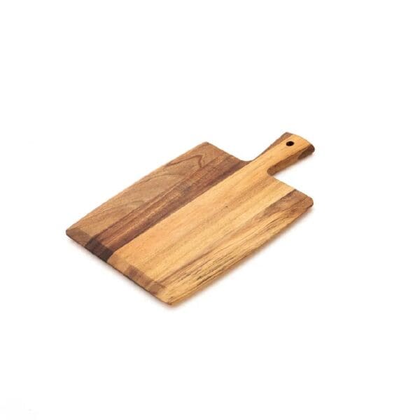 KH03508 Acacia Paddle Serving Board 430x250x15mm w/ Handle HandKraft