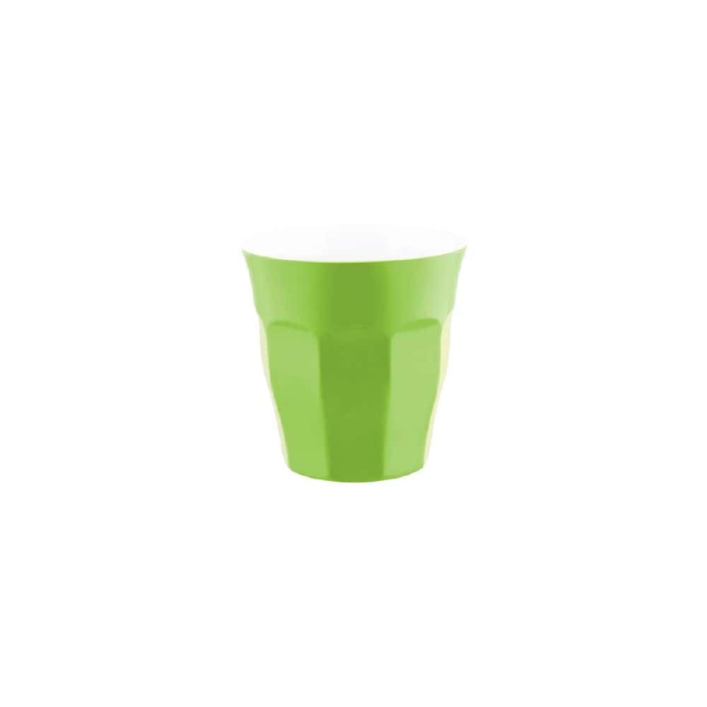 Melamine Tumbler 300ml Gelato Lime Green/White