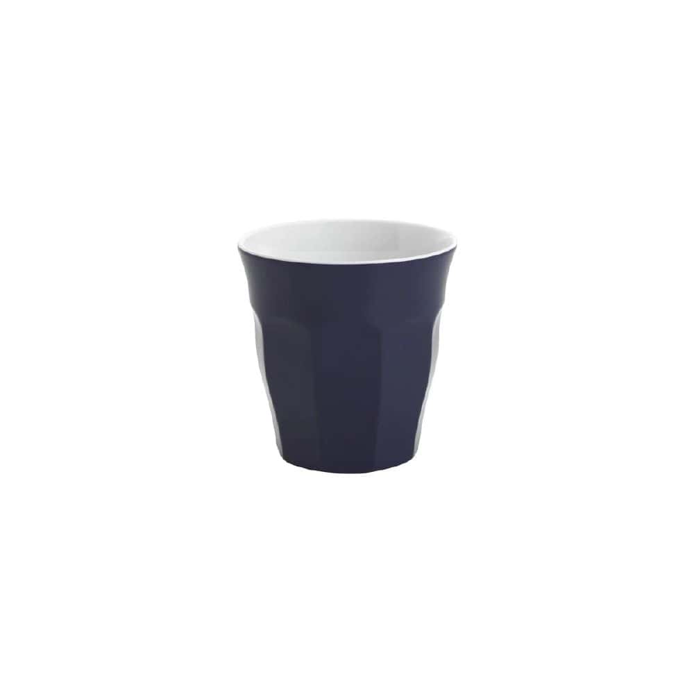 Melamine Tumbler 300ml Gelato Navy Blue/White