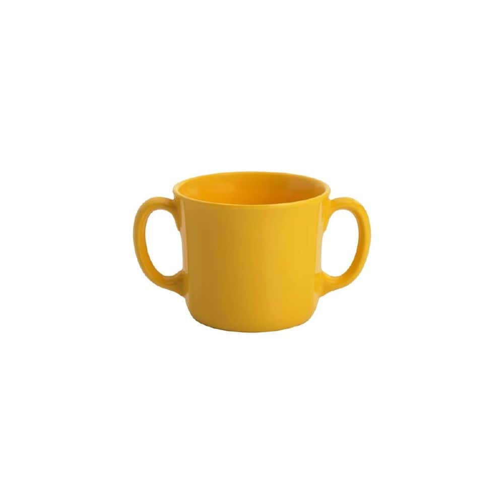 Melamine Mug 350ml w/ 2 Handles Gelato Yellow