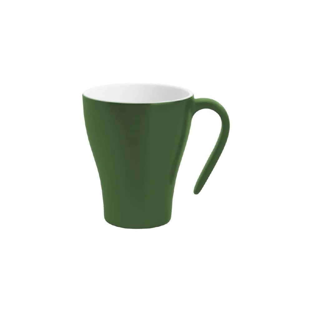 Melamine Stackable Mug 350ml Gelato Green/White