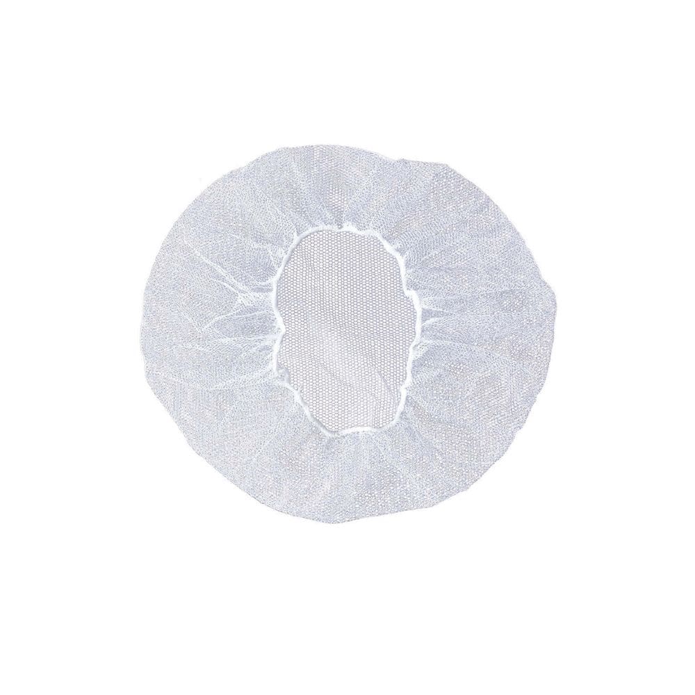 Polypropylene Bouffant Cap 21" - White