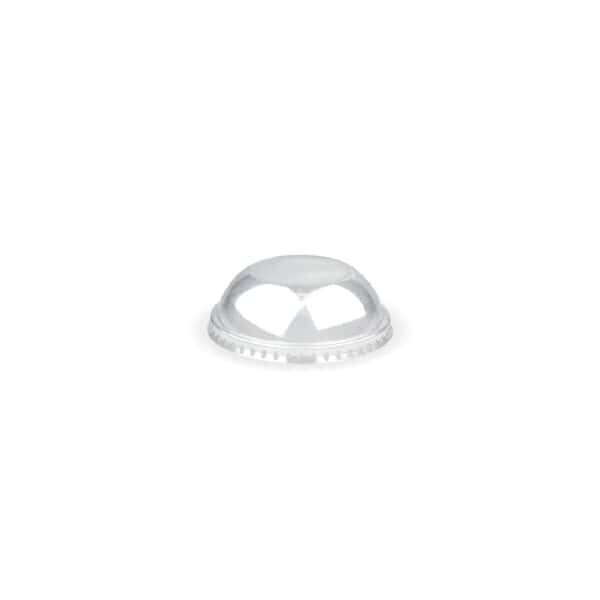 BIOBBBICL3PETD Dome Lid Suits 90ml (3oz) Ice Cream Cup BioCup Clear