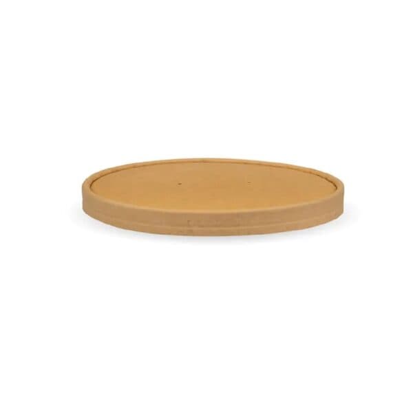 Lid Suits 1300ml BioBoard Takeaway Bowl Extra Large - Kraft