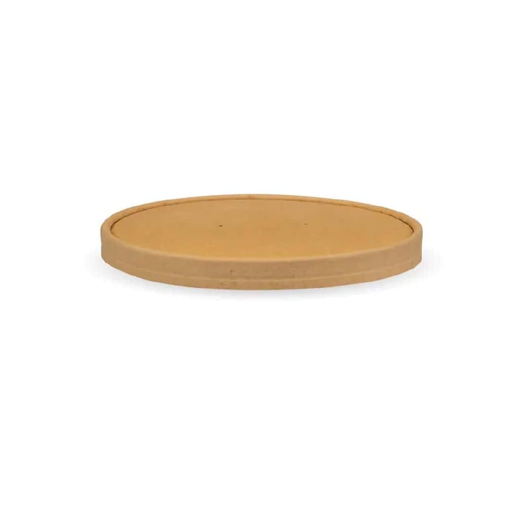 Lid Suits 1300ml BioBoard Takeaway Bowl Extra Large - Kraft
