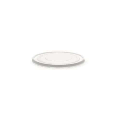 Lid Suits 1300ml Takeaway Bowl Extra Large BioCane White Plant Fibre