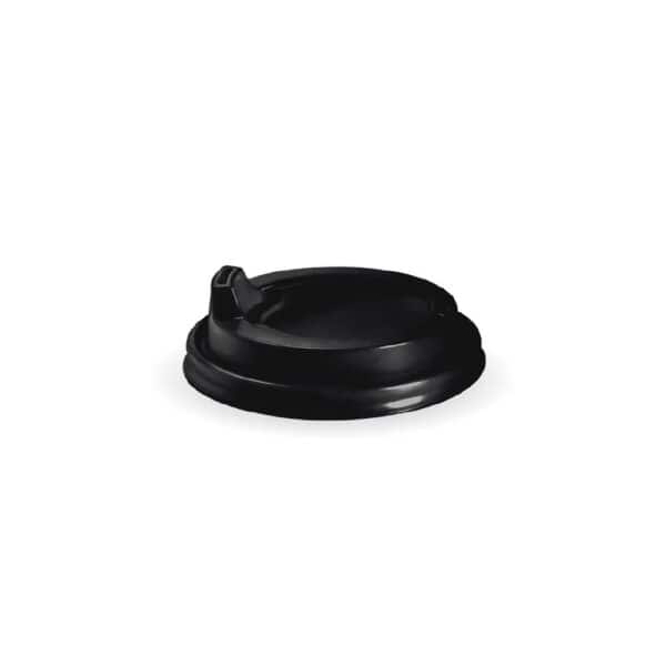 Sipper Lid Suits (90mm) Takeaway Coffee Cup BioCup Black
