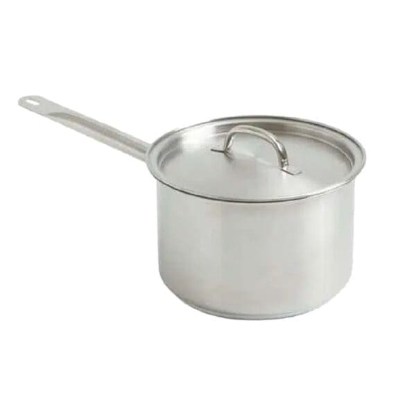 Saucepan w/ Lid 3.3Ltr 200mm x 105mm Heavy Duty S/S Deluxe