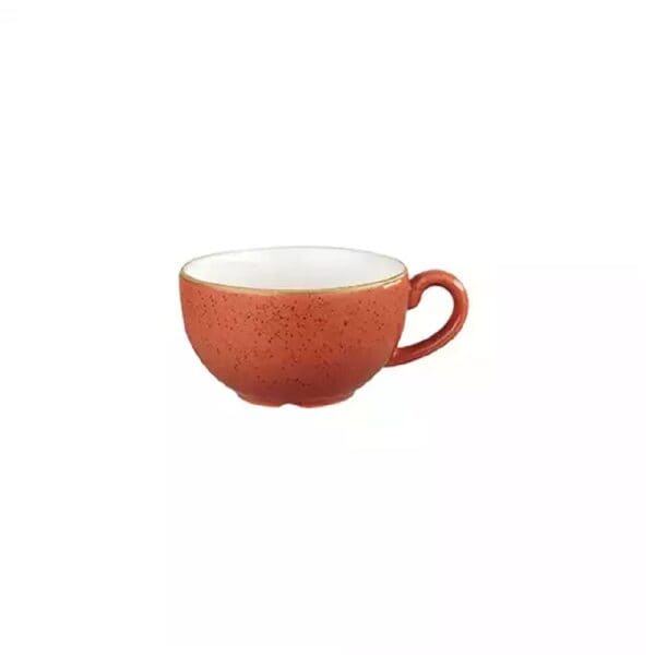 TI9975008O Spiced Orange Cappuccino Cup 227ml Stonecast