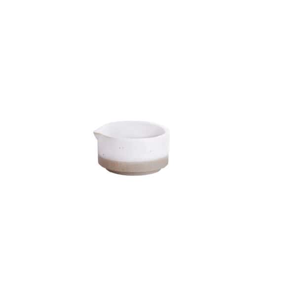 TK908526 Jug 80ml no Handle Soho White Pebble