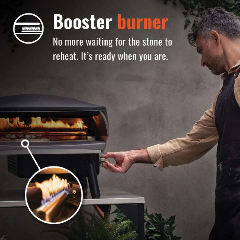 Witt Piccolo Rotante 13" Gas Pizza Oven w/ Rotating Stone - Suitable for LPG Gas ONLY